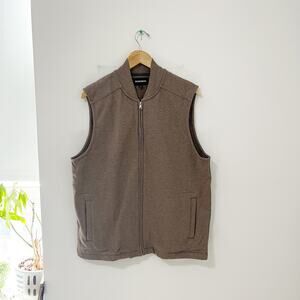 Bonobos Men's Brown Knit Vest Size Medium